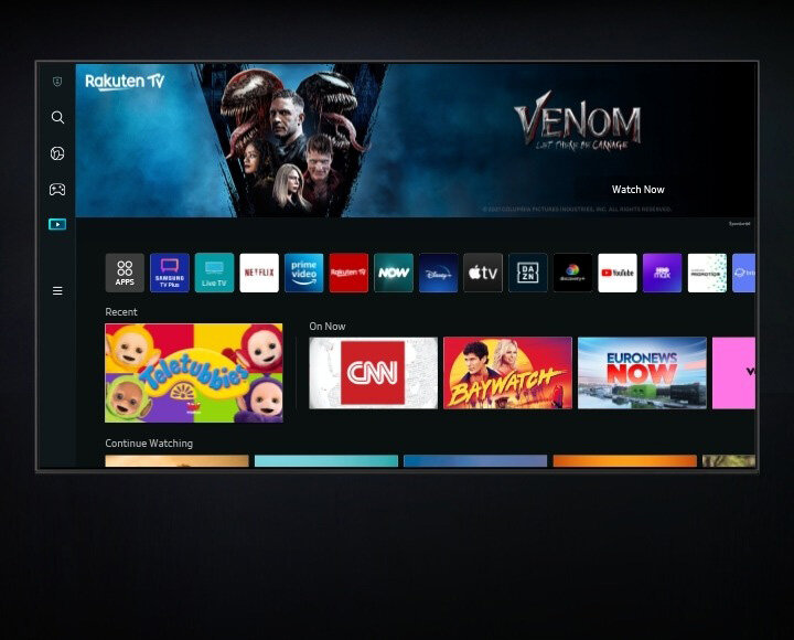 phpjzdnuf pl-feature-qled-qn95b-531741188 Nowy Smart Hub wyświetla wiele różnych aplikacji i rodzajów treści. QN95BATXXH