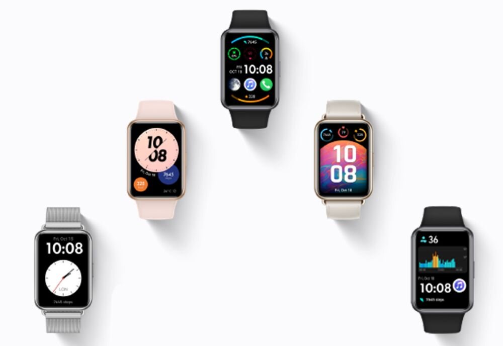 Smartwatch HUAWEI Watch Fit 2 ekran bateria czujniki zdrowie sport pasek ładowanie pojemność rozdzielczość łączność sterowanie krew puls rozmowy smartfon aplikacja
