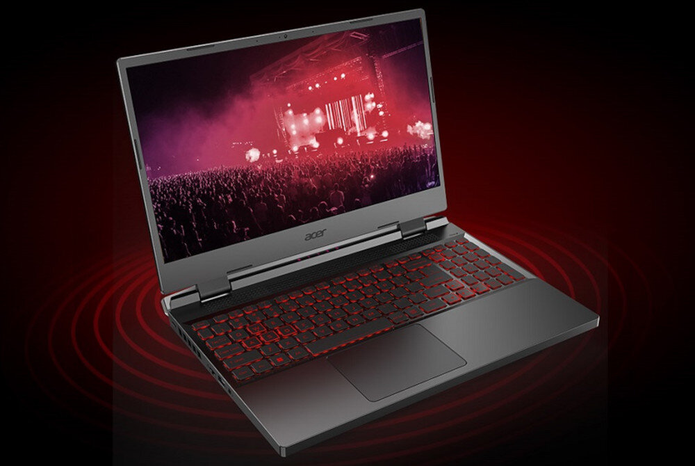 Laptop ACER Nitro 5 AN515-46 dźwięk głośniki audio jakość