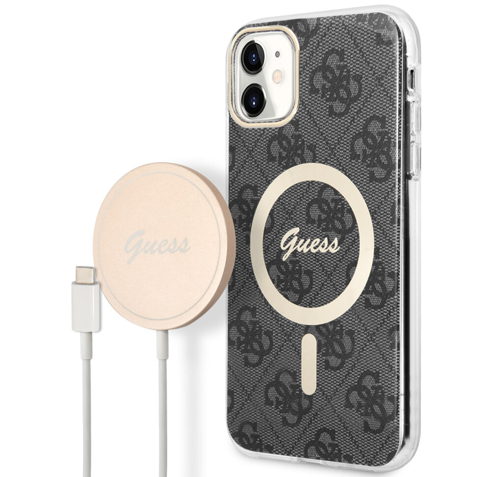 Etui GUESS 4G Print smartfon ochrona styl wygląd materiał wykonanie
