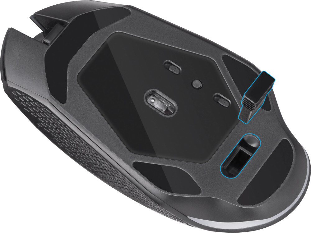 Mysz DEFENDER Glory GM-514 bezprzewodowa łączność bateria czas działania gniazdo ładowanie zasięg