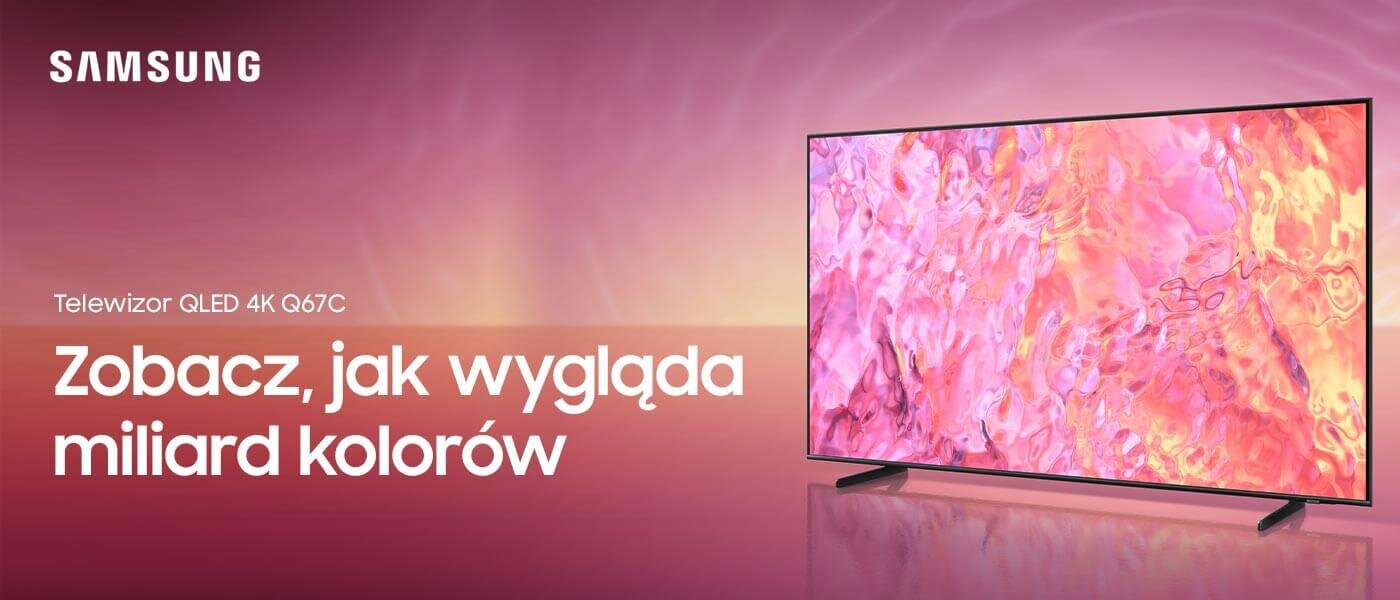 Telewizor Samsung QLED Q67C z oferty Media Expert Telewizor Samsung QLED Q67C z oferty Media Expert