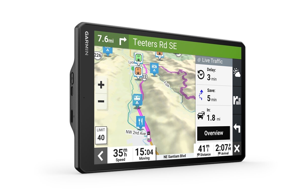 Baza noclegowa nawigacji Garmin Camper 1095 EU MT-D