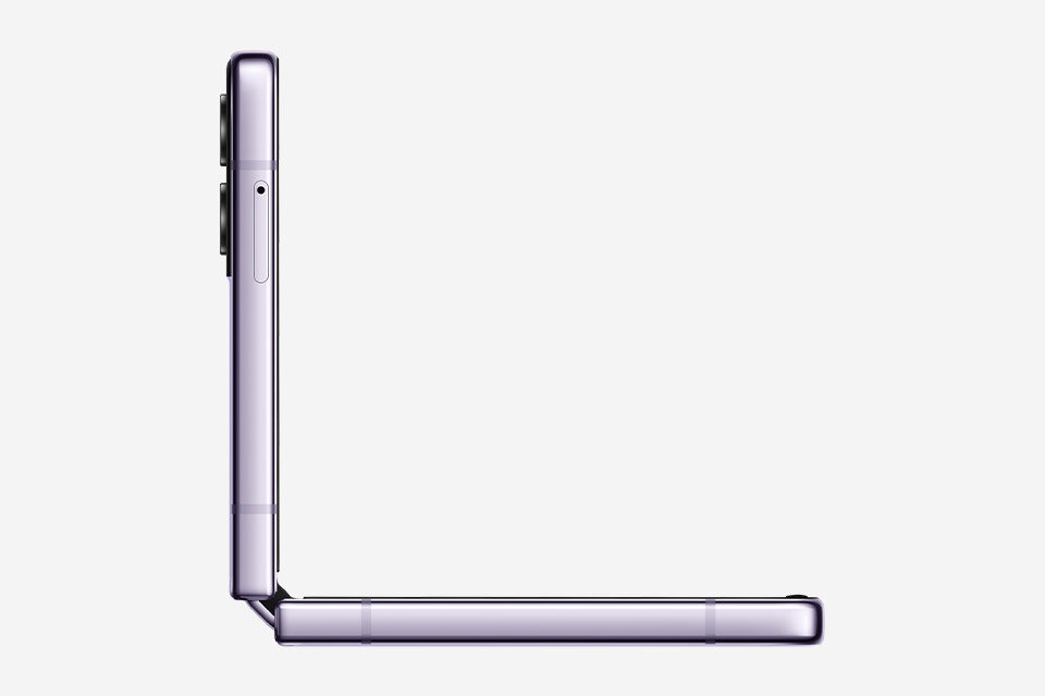 ramka i obudowa Galaxy Z Flip4 wykonane ze wzmocnionego aluminium ramka i obudowa Galaxy Z Flip4 wykonane ze wzmocnionego aluminium