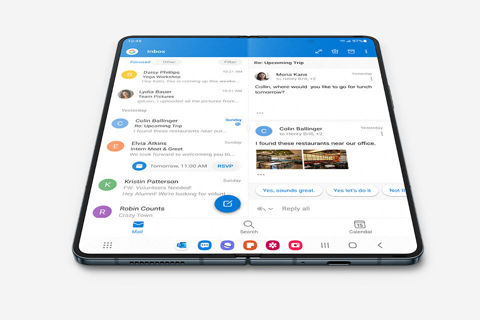 Widok na spersonalizowany ekran Widok na spersonalizowany ekran