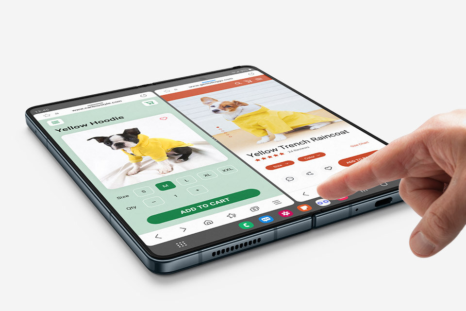 Zdjęcie prezentuje pracę w wielu oknach urządzenia Zdjęcie prezentuje pracę w wielu oknach urządzenia