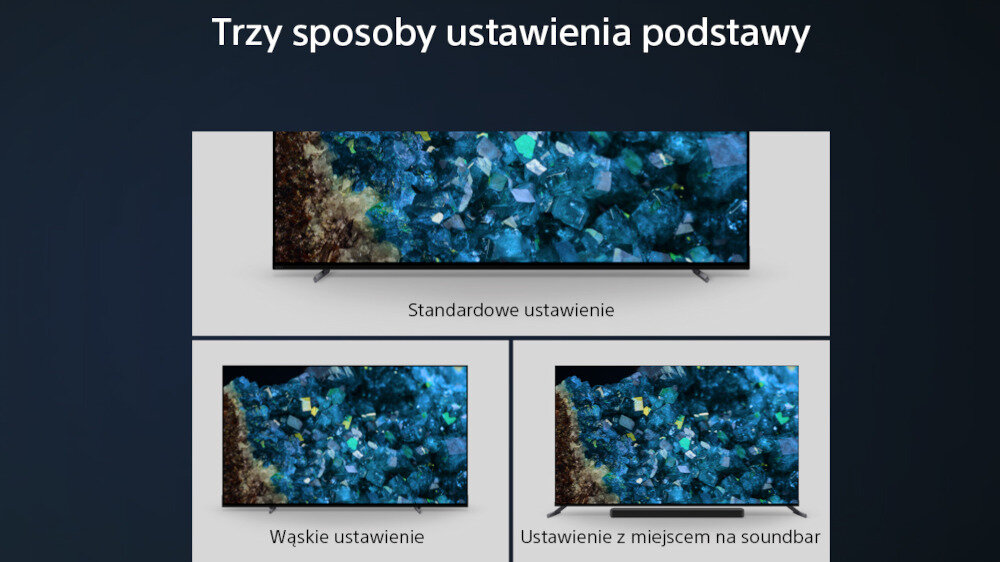 Telewizor SONY A80L - podstawa