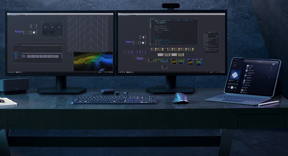 Klawiatura LOGITECH MX Keys S PISZ SZYBKO I PŁYNNIE AUTOMATYZUJ DZIAŁANIA WYGODNIE NAWET W NOCY JEDNA DLA 3 URZĄDZEŃ BĄDŹ EKO