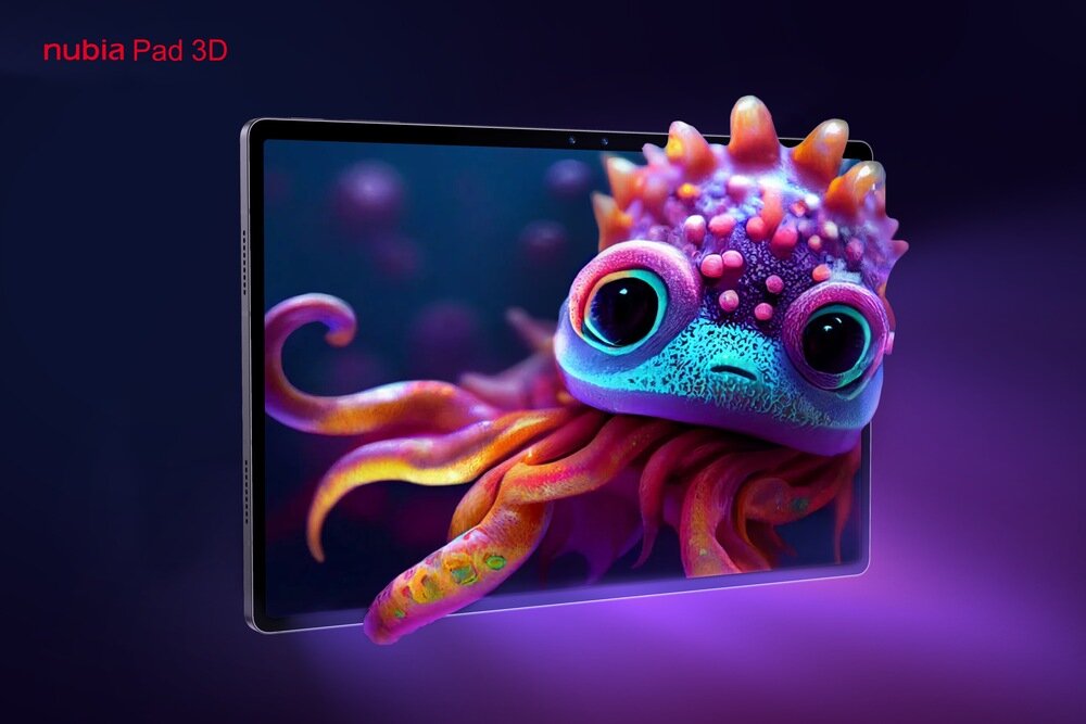 Tablet NUBIA Pad 3D Treści