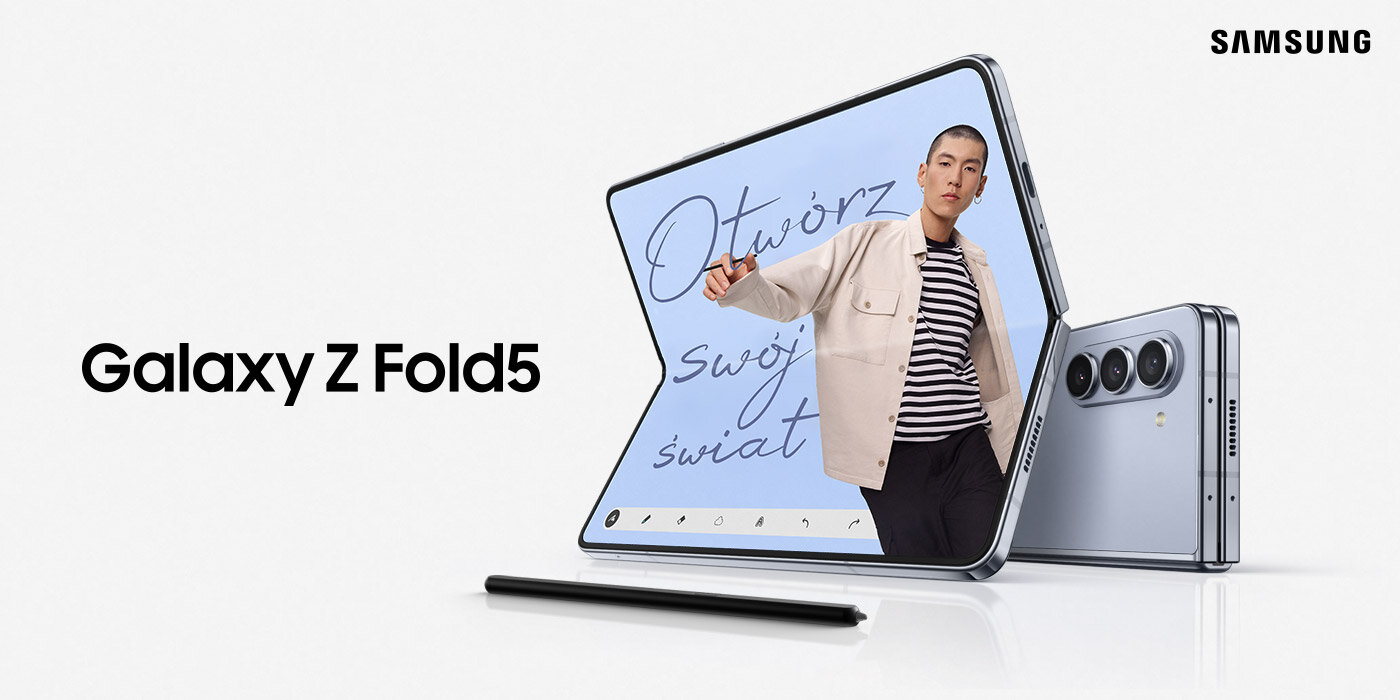Poznaj Samsung Galaxy Z Fold5 dostępy w sklepach Media Expert Poznaj Samsung Galaxy Z Fold5 dostępy w sklepach Media Expert