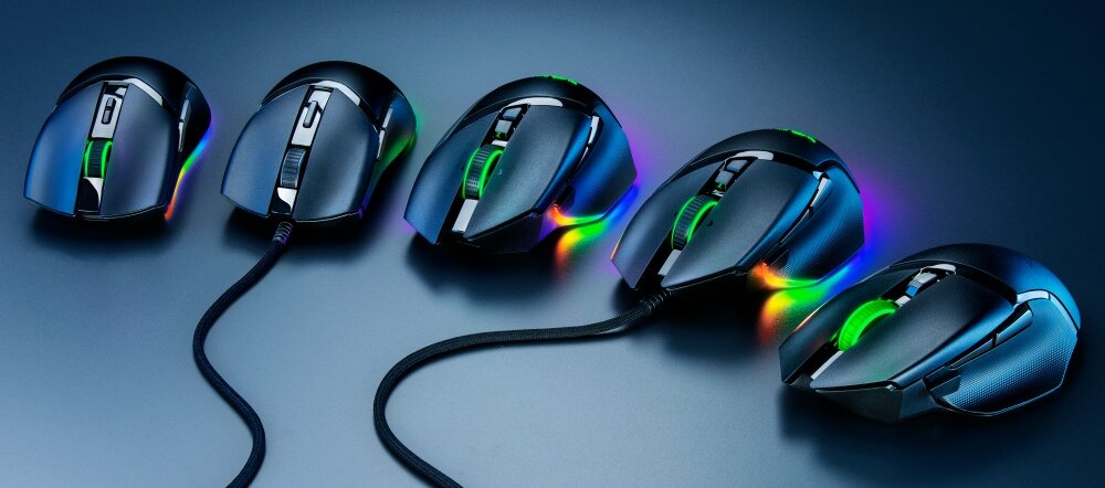 Mysz RAZER Cobra Pro lekkość przewodowa bezprzewodowa podświetlenie działanie konstrukcja przyciski konfiguralne sensor optyczny połączenie rozgrywka komfort