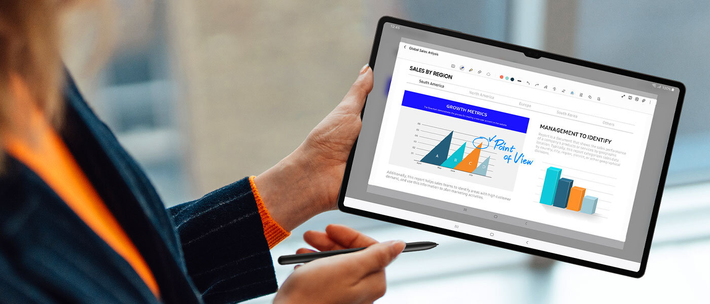 zdalne sterowanie za pomocą rysika S Pen zdalne sterowanie za pomocą rysika S Pen