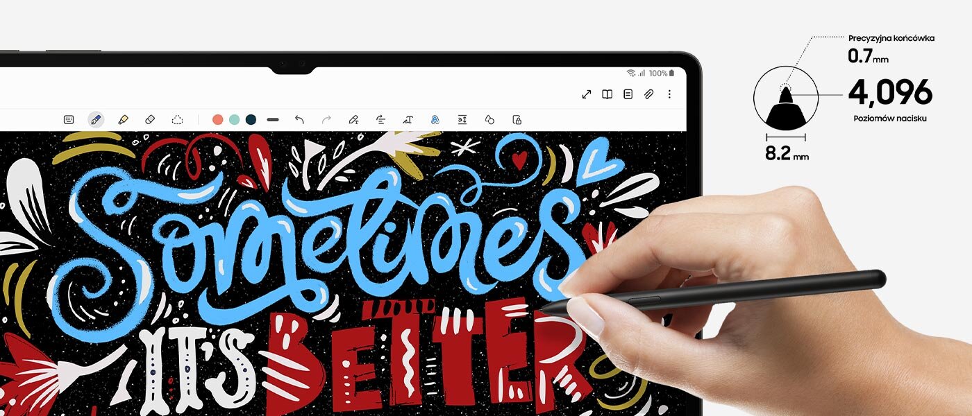 poznaj precyzyjny rysik S Pen pasujący do tabletów z serii Galaxy Tab S10 poznaj precyzyjny rysik S Pen pasujący do tabletów z serii Galaxy Tab S10