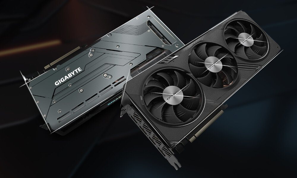 Karta graficzna GIGABYTE Radeon RX 7700 XT Gaming OC 12GB wygląd obudowa styl wzmocnienie płyta backplate