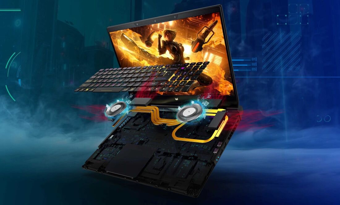 Laptop ACER Predator Helios 3D PH3D15-71 - AeroBlade 3D