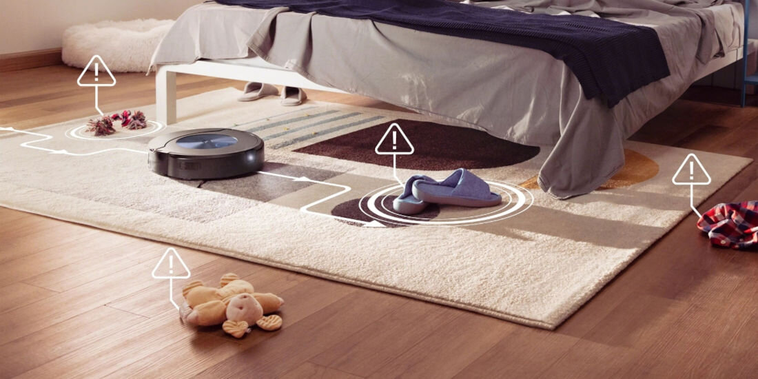 Robot sprzątający IROBOT Roomba Combo j7+ (c7556) Rozpoznaje omija przeszkody nawigacji PrecisionVision