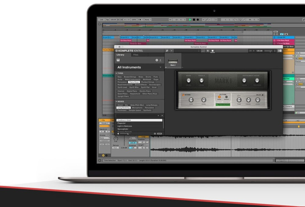 Klawiatura sterująca NATIVE INSTRUMENTS Komplete Kontrol M32 - oprogramowanie