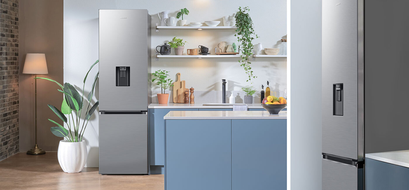 Built-In dla lodówki Samsung RB38C635ES9 Design Built-In lodówki Samsung RB38C635ES9 jest miły dla oka