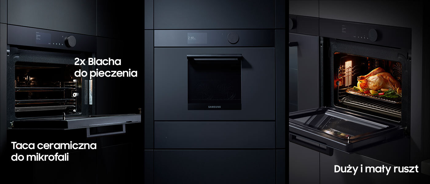 Media Expert - piekarnik NQ50T9539BD: zdjęcie zestawu Media Expert - piekarnik z funkcją kuchenki mikrofalowej NQ50T9539BD: zdjęcie zestawu