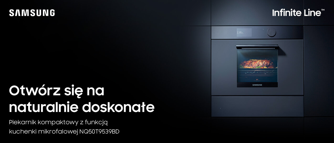 Media Expert - piekarnik kompaktowy z funkcją kuchenki mikrofalowej NQ50T9539BD Media Expert - piekarnik kompaktowy z funkcją kuchenki mikrofalowej NQ50T9539BD Samsung