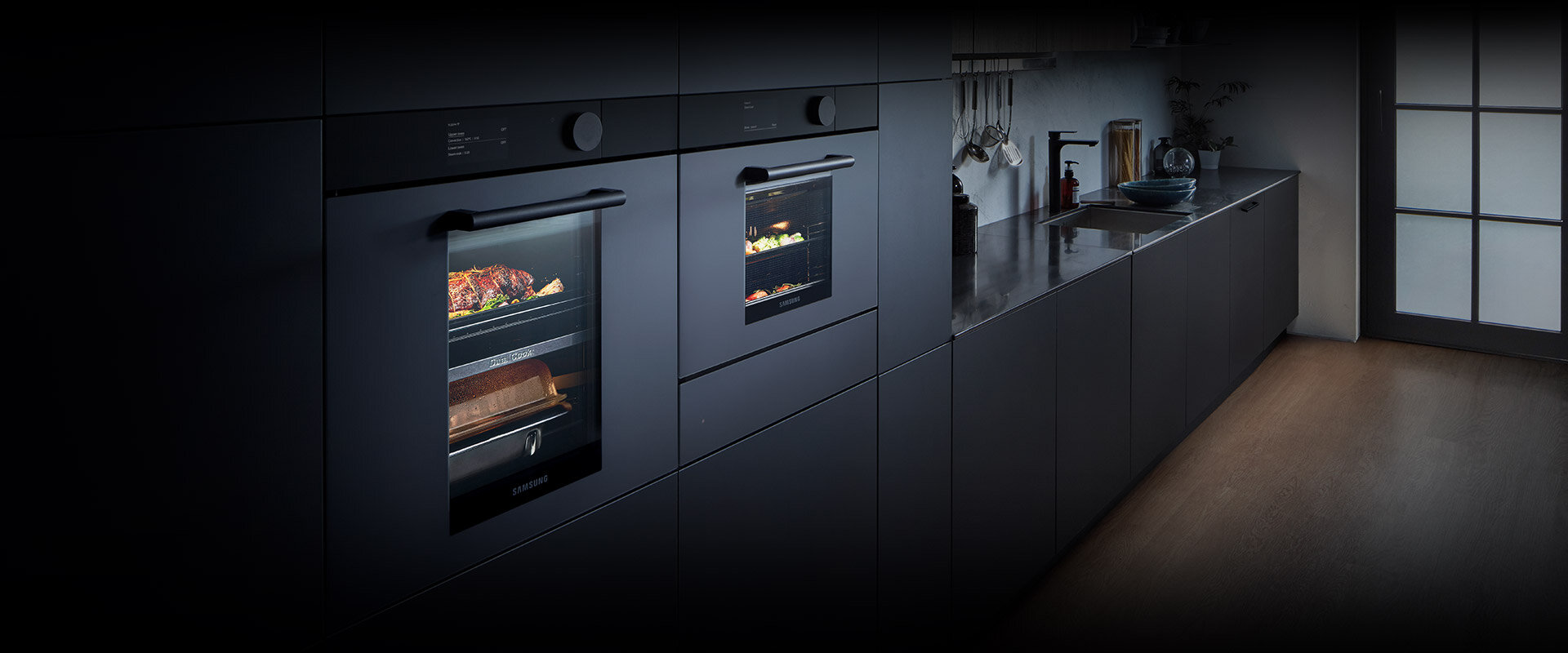 Intuicyjna kontrola - piekarnik NV75T9979CD Samsung: Media Expert: zdjęcie Intuicyjna kontrola - piekarnik NV75T9979CD Dual Steam Samsung: Media Expert: zdjęcie