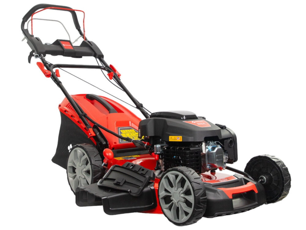 Kosiarka spalinowa GREENSO KS56-G224NE Ducar DV224 z napędem 560mm 4.4kW ezadbany trawnik pieknie przystrzyzona trawa