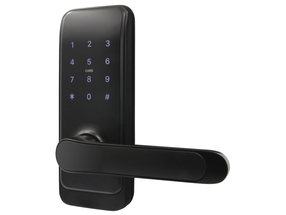 Klamka EURA ELH-51H4 Czarny maksymalne bezpieczenstwo odpornosc na manipulacje