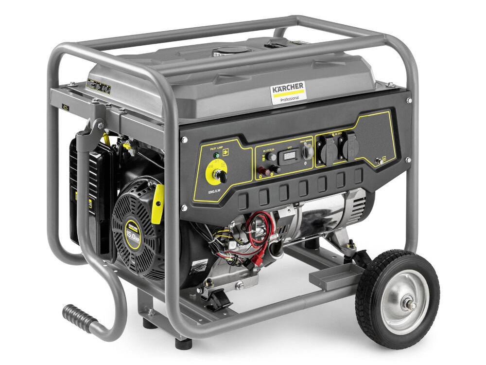 Agregat prądotwórczy KARCHER PGG 3-1 1.042-207.0 niezawodne zrodlo energii maksymalna wydajnosc bezpieczne uzytkowanie do zadan profesjonalnych w sytuacjach awaryjnych