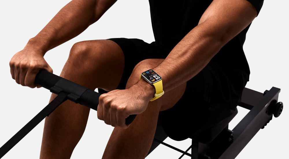 Smartband XIAOMI Smart Band 8 Pro materiał pasek tpu wykonanie wytrzymałość woda odporność