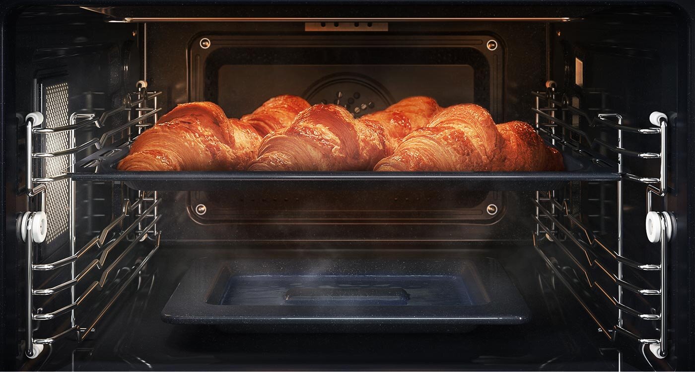 Samsung piekarnik parowy NQ5B5763DBB: Media Expert: chrupkie dania Samsung piekarnik kompaktowy parowy NQ5B5763DBB: Media Expert: chrupkie dania