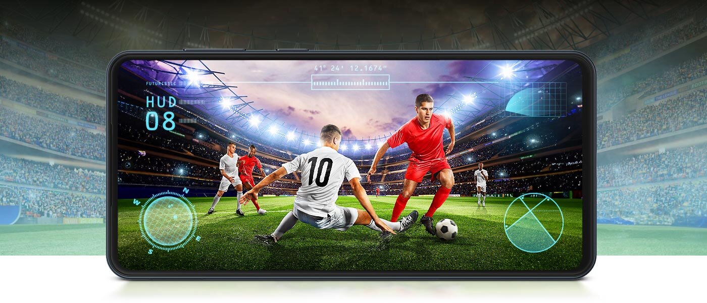 galaxy m55 z wyświetlaczem Super AMOLED z jasnością do 1000 nitów galaxy m55 z wyświetlaczem Super AMOLED z jasnością do 1000 nitów