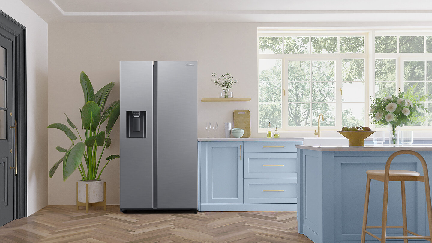 Lodówka Samsung Side by Side RS64DG5303S9EO z oferty sieci Media Expert Lodówka Samsung Side by Side RS64DG5303S9EO z oferty sieci Media Expert