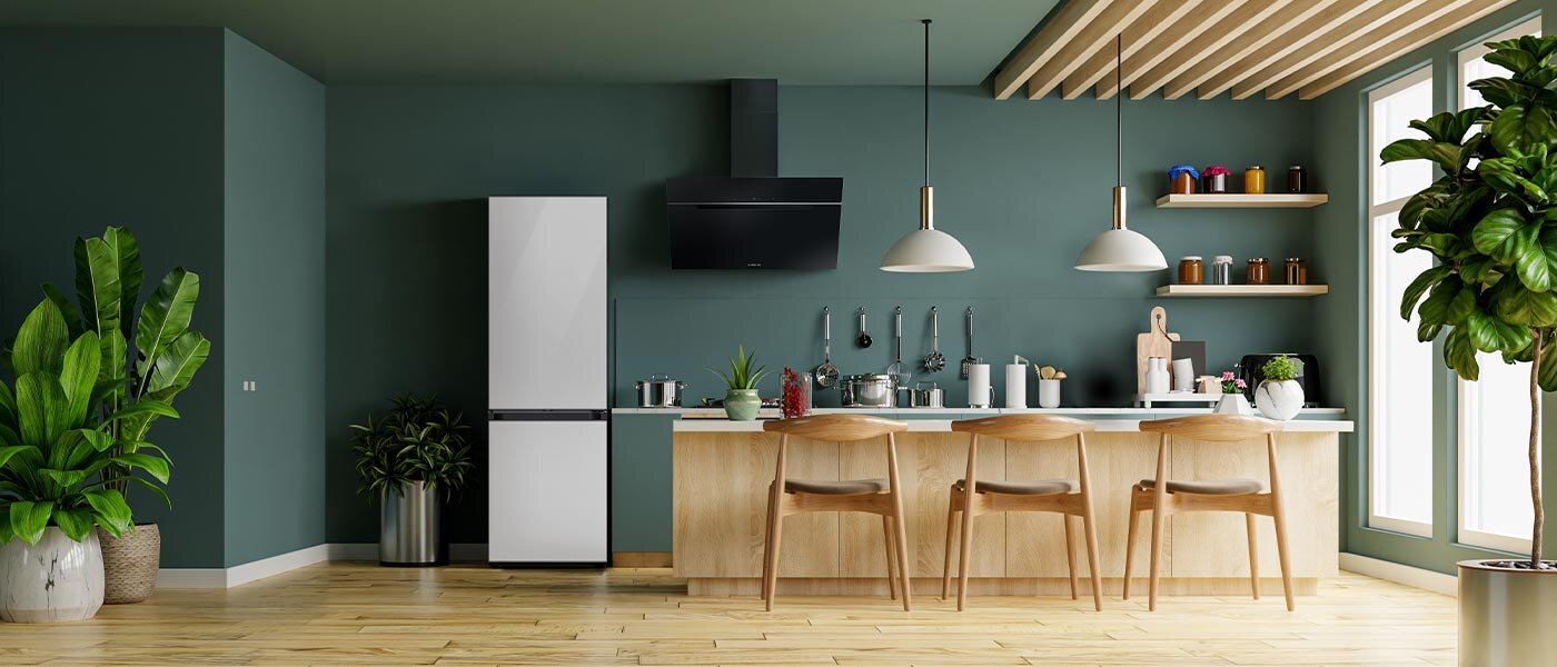 Dopasuj wygląd lodówki do wystroju wnętrza Twojej kuchni, dzięki wymiennym panelom Bespoke Dopasuj wygląd lodówki do wystroju wnętrza Twojej kuchni, dzięki wymiennym panelom Bespoke