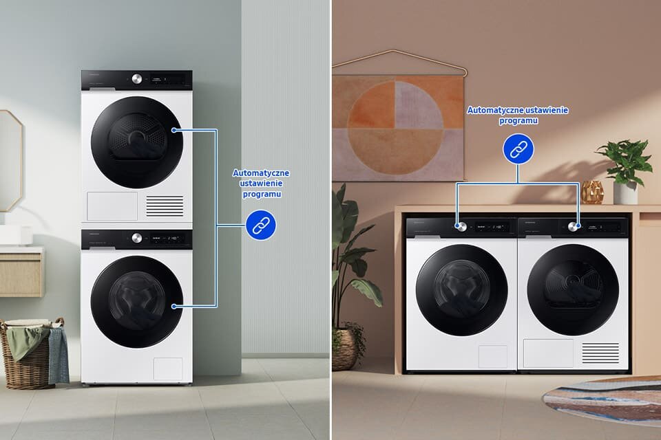 Automatyczne dopasowywanie programu do zakończonego cyklu prania Automatyczne dopasowywanie programu do zakończonego cyklu prania