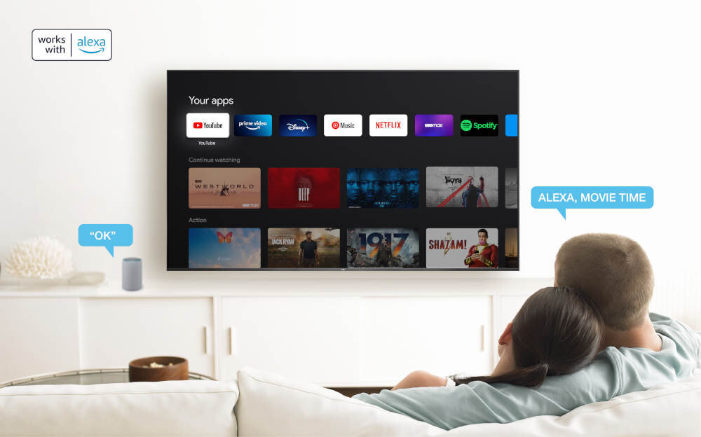 Telewizor TCL C655 - Alexa