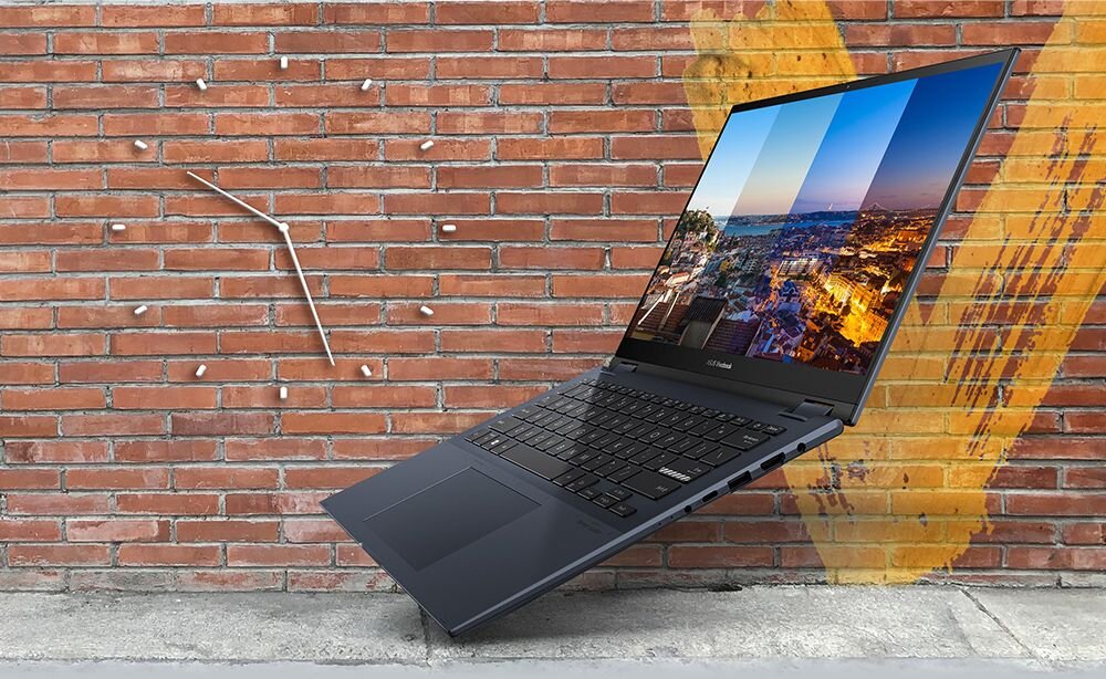 Laptop ASUS VivoBook S 14 Flip - bateria o pojemności 50 Wh