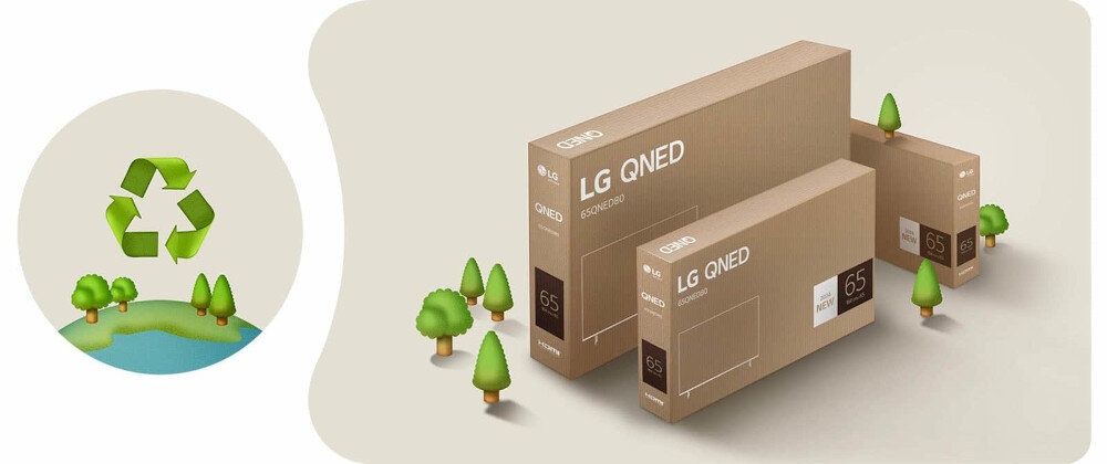 Telewizor LG 86QNED86T6A - ochrona środowiska