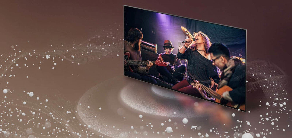 Telewizor LG 86QNED86T6A - realistyczny dźwięk