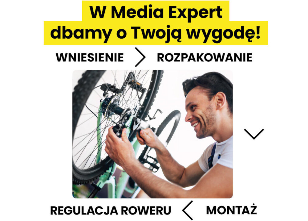 Rower górski MTB KROSS Lea 1.1 D17 26 cali damski Biało-niebieski usluga montazu wniesienia przygotowanie do jazdy