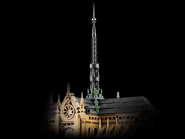 Iglica w centralnym punkcie