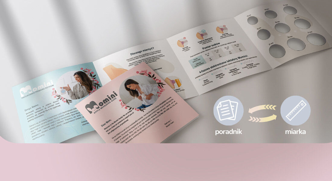 Laktator MOMINI Singleharmony miarka dopasowanie kołnierza