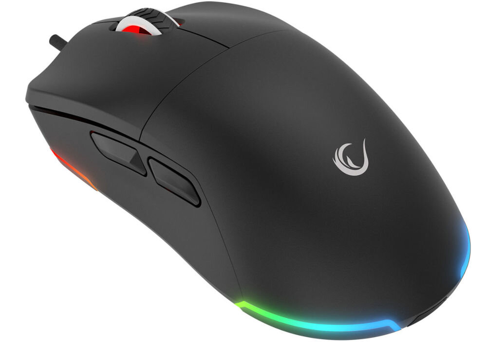 Mysz RAMPAGE Blink Czarny przewodowe połączenie USB stabilność brak opóźnień w przesyłaniu danych natychmiastowe reakcje płynna rozgrywka