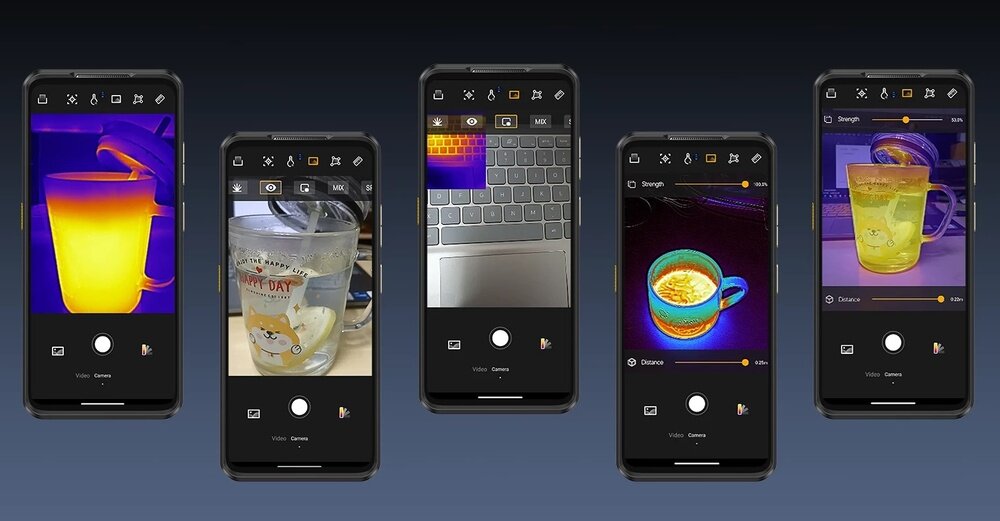 Smartfon ULEFONE Armor 25T Pro Wizualizacja różne scenariusze