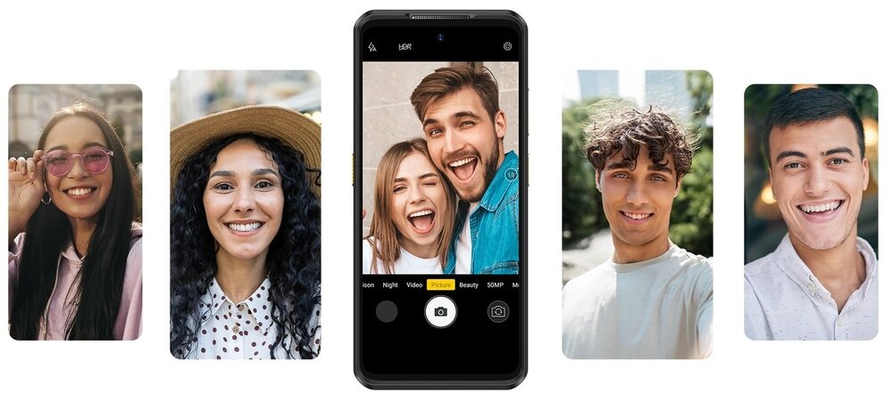 Smartfon ULEFONE Armor 25T Pro przykładowe portrety