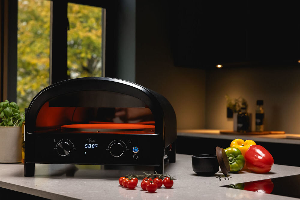 Piec do pizzy PANETTI Pizzetta Primo Czarny 2400 W promienniki podczerwieni