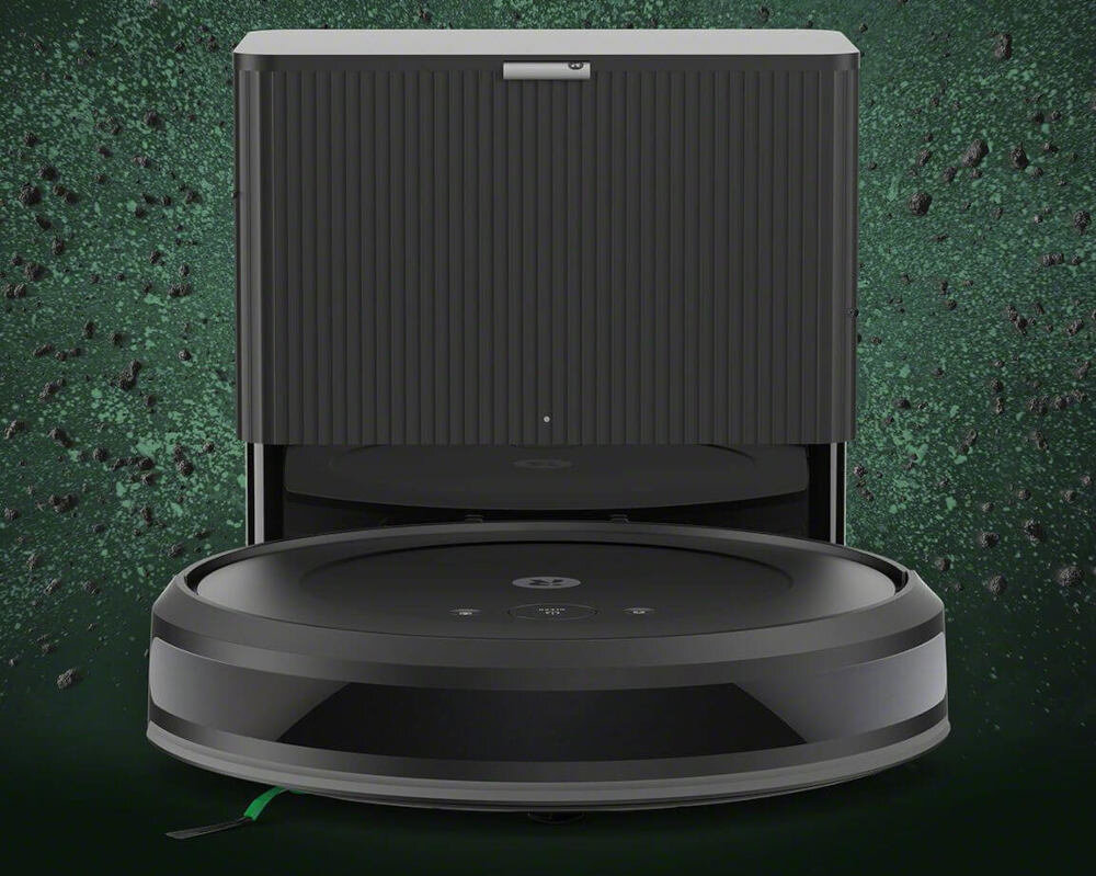 Robot sprzątający IROBOT Romba Combo Essential 2 Czarny sprzątanie pomoc stacja dokująca AutoEmpty™ czas automatycznie opróżnia pojemnik szczelny worek szybko czysto wygodnie