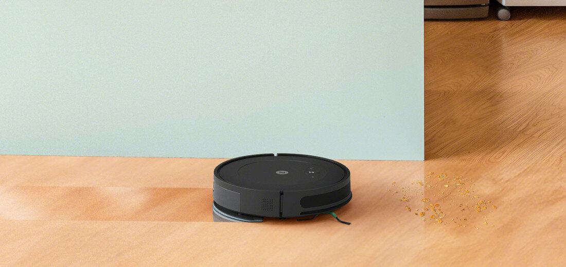 Robot sprzątający IROBOT Romba Combo Essential 2 Czarny sprzątanie dostosowanie potrzeby użytkowanie korzystanie trzy poziomy cztery opcje mocy ssącej precyzja zabrudzenia powierzchnia ustawienia rezultaty