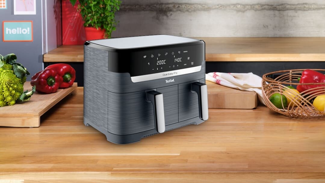FRYTKOWNICA BEZTŁUSZCZOWA TEFAL Dual Easy Fry XXL EY942HE0