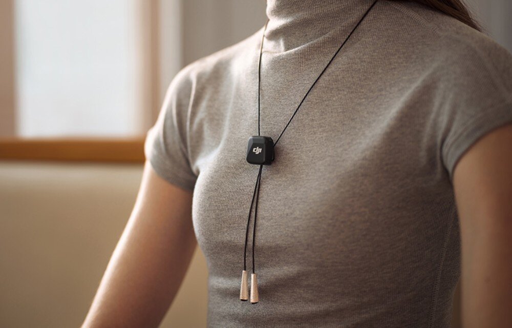 System bezprzewodowy DJI Mic Mini (2 TX + 1 RX + Etui ładujące) wielkość waga wymiary transport torba mocowanie klips