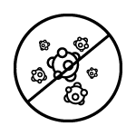 Ochrona antybakteryjna ikonka Ochrona antybakteryjna ikonka